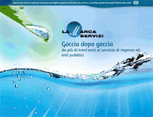 Tablet Screenshot of lamarcaservizi.it